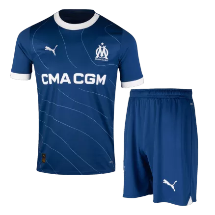 Men's Marseille Away Soccer Jersey Kit (Jersey+Shorts) 2023/24 - Fan Version - Pro Jersey Shop