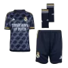 Kids Real Madrid Away Soccer Jersey Whole Kit (Jersey+Shorts+Socks) 2023/24 - Pro Jersey Shop