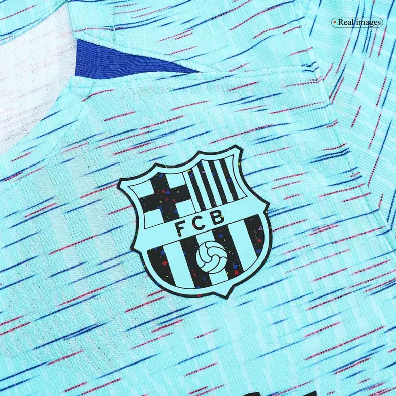 Men's Authentic LEWANDOWSKI #9 Barcelona Third Away Soccer Jersey Shirt 2023/24 - Pro Jersey Shop