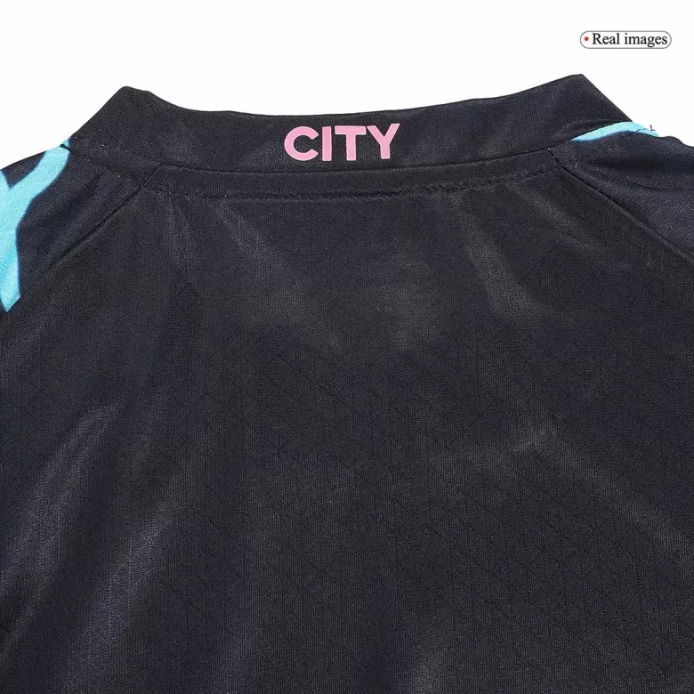 Men's Authentic DE BRUYNE #17 Manchester City Third Away Soccer Jersey Shirt 2023/24 - Pro Jersey Shop
