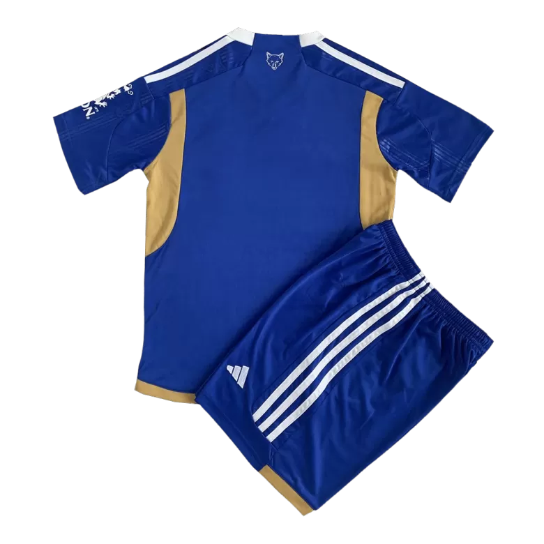 Kids Leicester City Home Soccer Jersey Kit (Jersey+Shorts) 2023/24 - Pro Jersey Shop