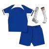 Kids Chelsea Home Soccer Jersey Kit (Jersey+Shorts) 2023/24 - Pro Jersey Shop