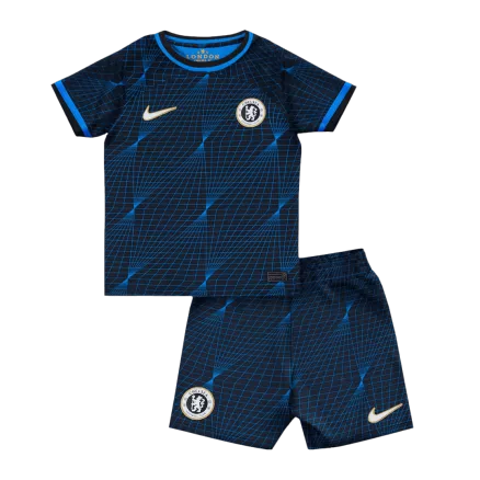Kids Chelsea Away Soccer Jersey Kit (Jersey+Shorts) 2023/24 - Pro Jersey Shop