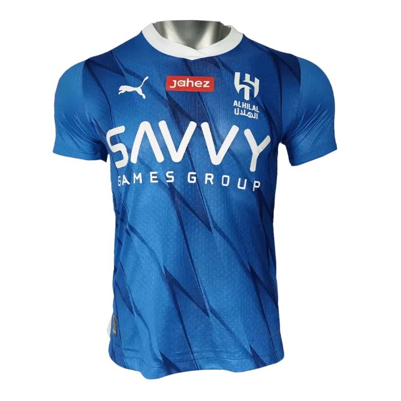 Men's Authentic Al Hilal SFC Home Soccer Jersey Shirt 2023/24 - Pro Jersey Shop
