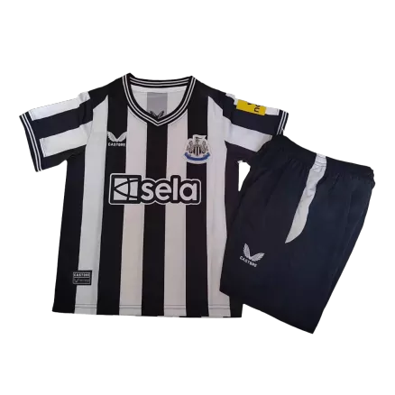 Kids Newcastle United Home Soccer Jersey Kit (Jersey+Shorts) 2023/24 - Pro Jersey Shop