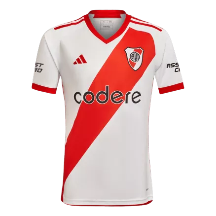 Men's Replica River Plate Home Soccer Jersey Shirt 2023/24 - Pro Jersey Shop