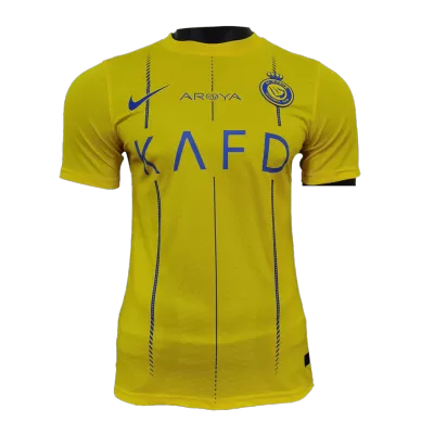 Men's Authentic Al Nassr Home Soccer Jersey Shirt 2023/24 - Pro Jersey Shop