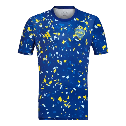 Men's Replica Boca Juniors Pre-Match Soccer Jersey Shirt 2023/24 - Pro Jersey Shop