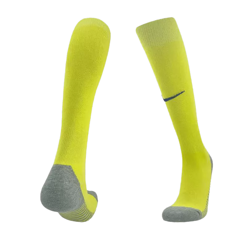 Men's Al Nassr Home Soccer Jersey Whole Kit (Jersey+Shorts+Socks) 2023/24 - Fan Version - Pro Jersey Shop