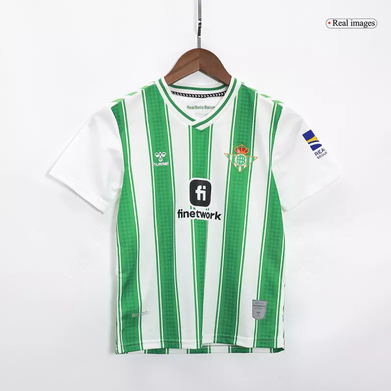 Kids Real Betis Home Soccer Jersey Kit (Jersey+Shorts) 2023/24 - Pro Jersey Shop