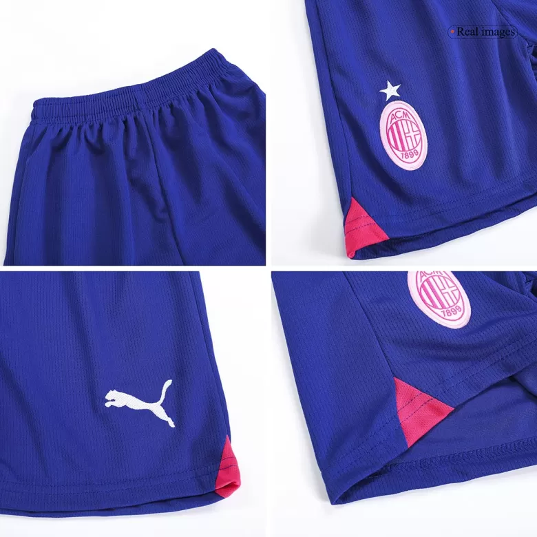 Kids AC Milan Third Away Soccer Jersey Kit (Jersey+Shorts) 2023/24 - Pro Jersey Shop