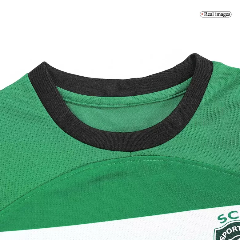 Kids Sporting CP Home Soccer Jersey Kit (Jersey+Shorts) 2023/24 - Pro Jersey Shop
