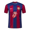 Men's Barcelona x Rolling Stones Soccer Jersey Shirt 2023/24 - Fan Version - Pro Jersey Shop