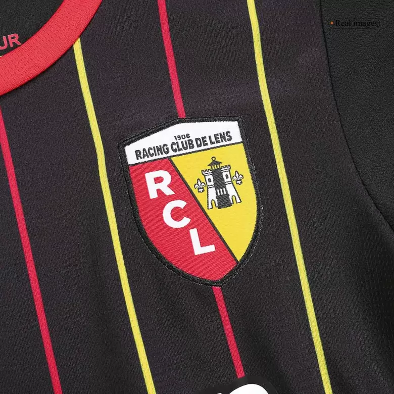Kids RC Lens Away Soccer Jersey Kit (Jersey+Shorts) 2023/24 - Pro Jersey Shop