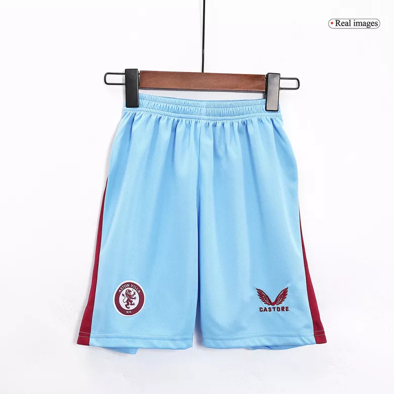 Kids Aston Villa Away Soccer Jersey Kit (Jersey+Shorts) 2023/24 - Pro Jersey Shop