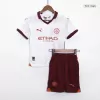 Kids Manchester City Away Soccer Jersey Kit (Jersey+Shorts) 2023/24 - Pro Jersey Shop