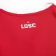 Men's Lille OSC Home Soccer Jersey Shirt 2023/24 - Fan Version - Pro Jersey Shop