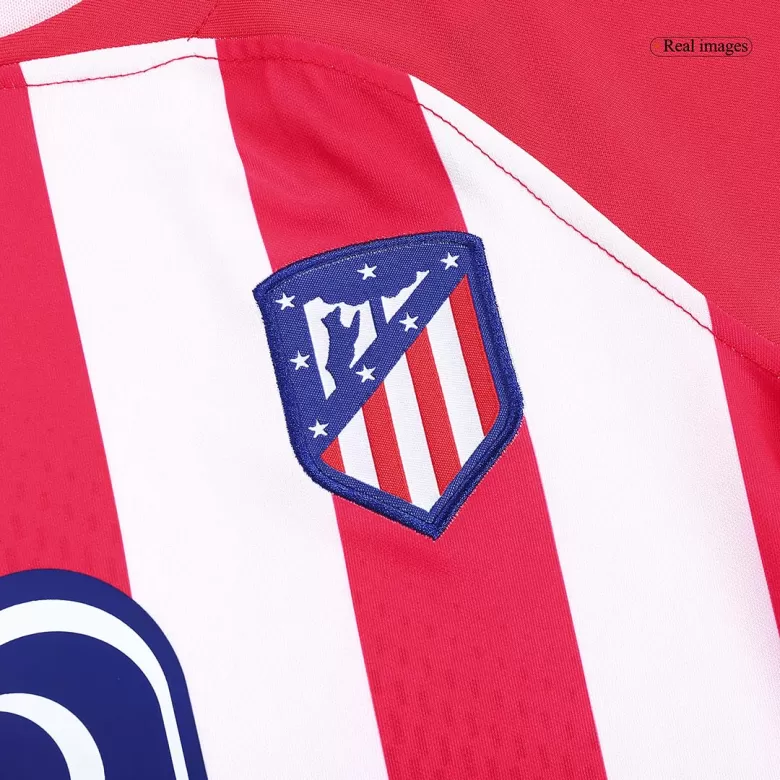 Kids Atletico Madrid Home Soccer Jersey Kit (Jersey+Shorts) 2023/24 - Pro Jersey Shop