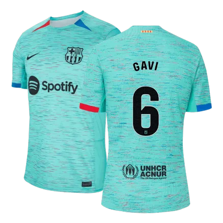 Men's Replica GAVI #6 Barcelona Third Away Soccer Jersey Shirt 2023/24 - Pro Jersey Shop