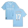 Men's Authentic DE BRUYNE #17 Manchester City Home Soccer Jersey Shirt 2023/24 - Pro Jersey Shop