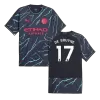 Men's Authentic DE BRUYNE #17 Manchester City Third Away Soccer Jersey Shirt 2023/24 - Pro Jersey Shop