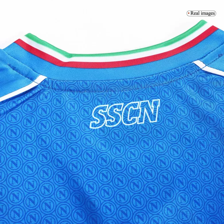 Men's Napoli Home Soccer Jersey Whole Kit (Jersey+Shorts+Socks) 2023/24 - Fan Version - Pro Jersey Shop