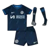 Kids Chelsea Away Soccer Jersey Whole Kit (Jersey+Shorts+Socks) 2023/24 - Pro Jersey Shop