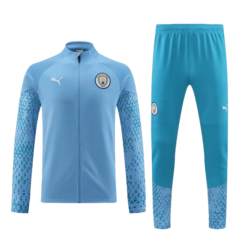 Men's Manchester City Tracksuit Sweat Shirt Kit (Top+Trousers) 2023/24 - Pro Jersey Shop
