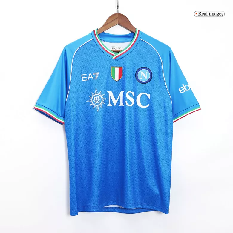 Men's Napoli Home Soccer Jersey Shirt 2023/24 - Fan Version - Pro Jersey Shop