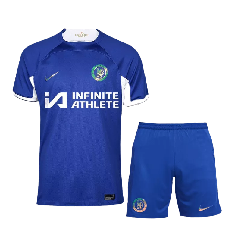 Men's Chelsea Home Soccer Jersey Kit (Jersey+Shorts) 2023/24 - Fan Version - Pro Jersey Shop