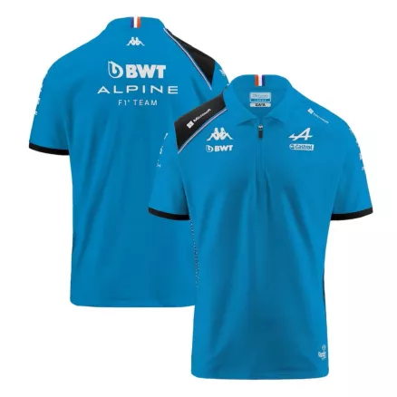 Men's BWT Alpine F1 Team Polo Shirt Blue 2023 - Pro Jersey Shop