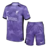 Men's Liverpool Third Away Soccer Jersey Kit (Jersey+Shorts) 2023/24 - Fan Version - Pro Jersey Shop