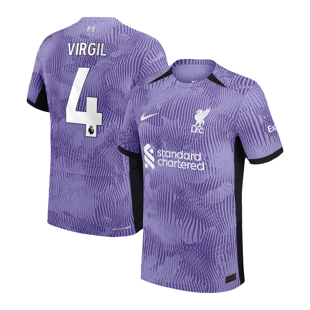 Live-Rpool Virgil 4 M. Salah 11 Mané 10 2021/22 Home Away Replica