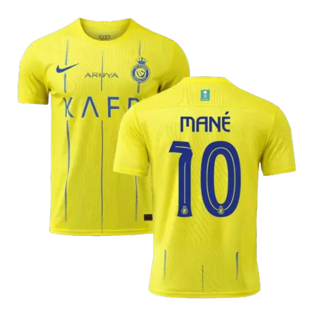 Premium Quality Men's MANÉ #10 Al Nassr Home Soccer Jersey Shirt 2023/24 - Fan Version - Pro Jersey Shop