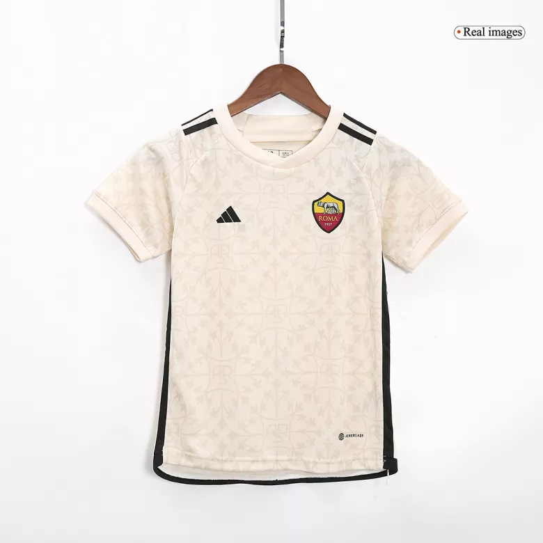 Kids Roma Away Soccer Jersey Kit (Jersey+Shorts) 2023/24 - Pro Jersey Shop