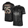 Men's N.MENDES #25 PSG Third Away Soccer Jersey Shirt 2023/24 - Fan Version - Pro Jersey Shop