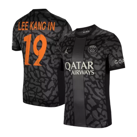UCL Men's LEE KANG IN #19 PSG Third Away Soccer Jersey Shirt 2023/24 - Fan Version - Pro Jersey Shop