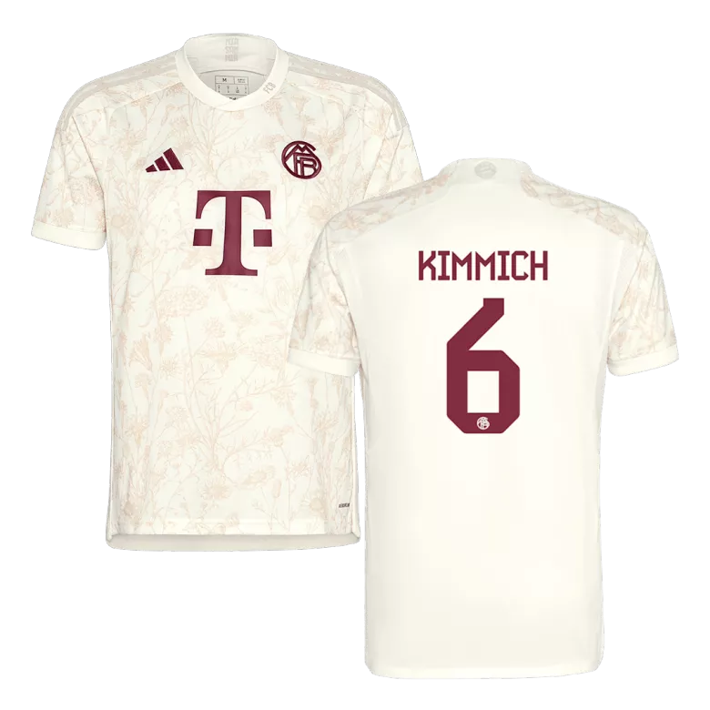 Men's KIMMICH #6 Bayern Munich Third Away Soccer Jersey Shirt 2023/24 - Fan Version - Pro Jersey Shop