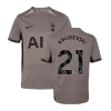 Men's KULUSEVSKI #21 Tottenham Hotspur Third Away Soccer Jersey Shirt 2023/24 - Fan Version - Pro Jersey Shop