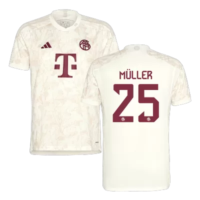 Men's MÜLLER #25 Bayern Munich Third Away Soccer Jersey Shirt 2023/24 - Fan Version - Pro Jersey Shop