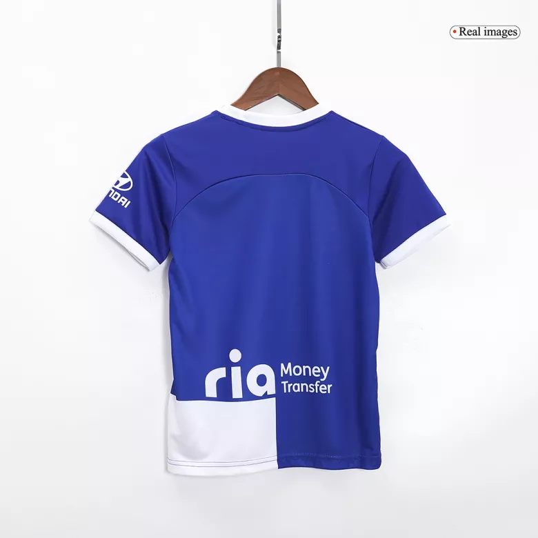Kids Atletico Madrid Away Soccer Jersey Kit (Jersey+Shorts) 2023/24 - Pro Jersey Shop