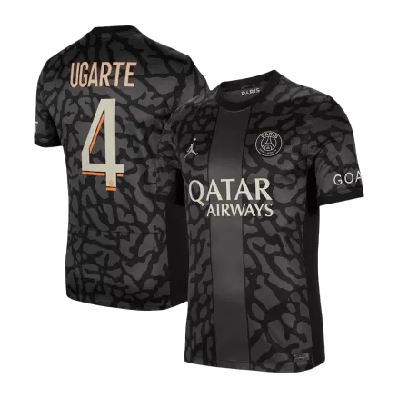Men's UGARTE #4 PSG Third Away Soccer Jersey Shirt 2023/24 - Fan Version - Pro Jersey Shop