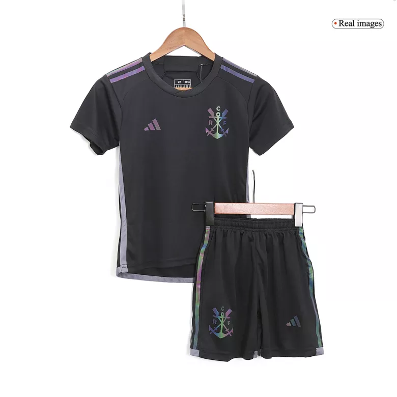 Kids CR Flamengo Third Away Soccer Jersey Kit (Jersey+Shorts) 2023/24 - Pro Jersey Shop