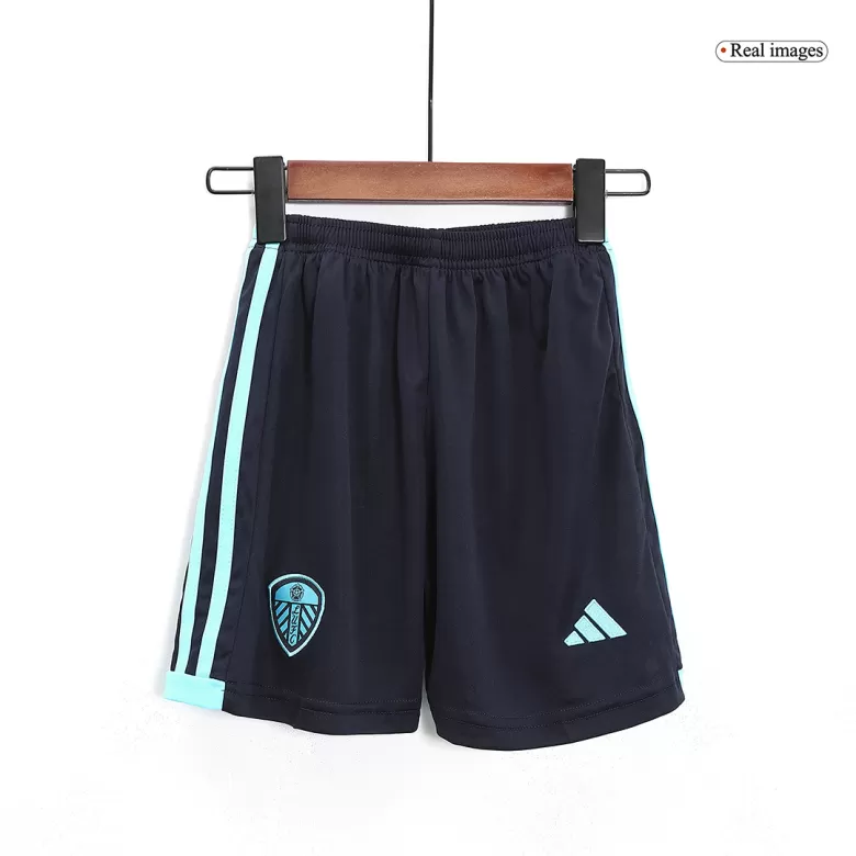 Kids Leeds United Away Soccer Jersey Kit (Jersey+Shorts) 2023/24 - Pro Jersey Shop