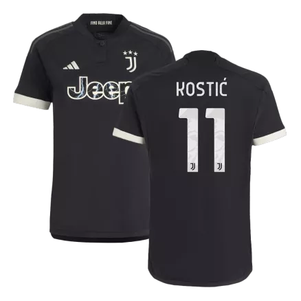 Men's KOSTIĆ #11 Juventus Third Away Soccer Jersey Shirt 2023/24 - Fan Version - Pro Jersey Shop