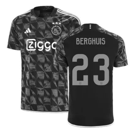 Men's BERGHUIS #23 Ajax Third Away Soccer Jersey Shirt 2023/24 - Fan Version - Pro Jersey Shop