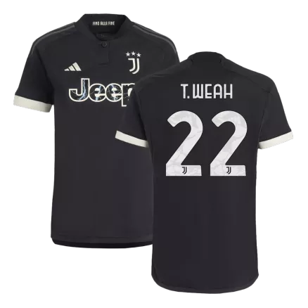 Men's T.WEAH #22 Juventus Third Away Soccer Jersey Shirt 2023/24 - Fan Version - Pro Jersey Shop