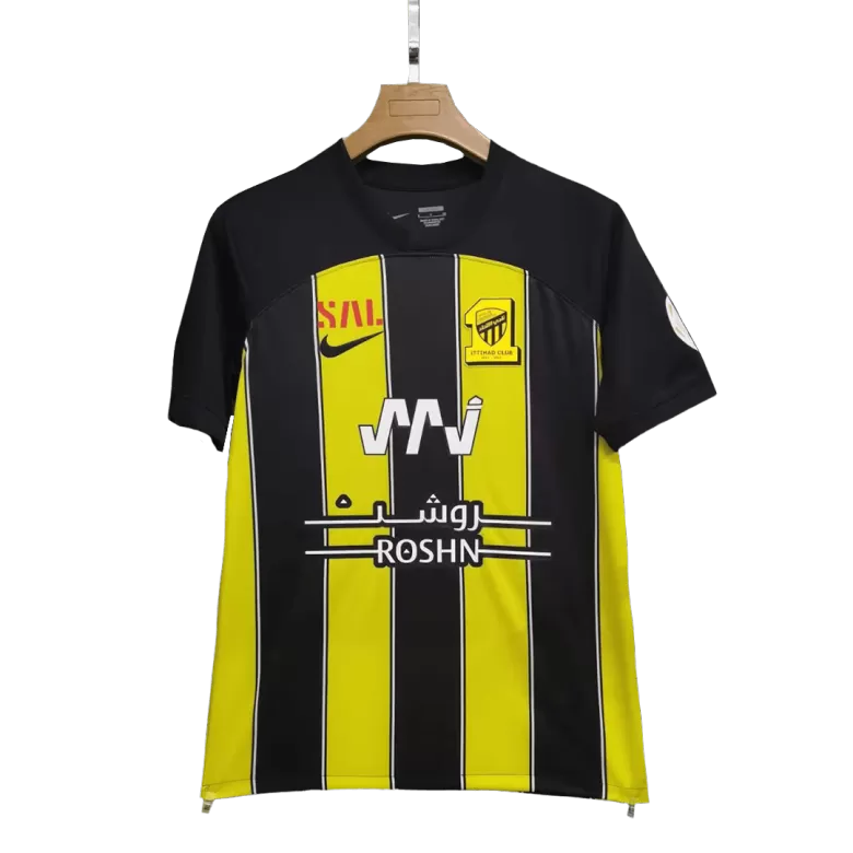Men's Al Ittihad Saudi Home Soccer Jersey Shirt 2023/24 - Fan Version - Pro Jersey Shop