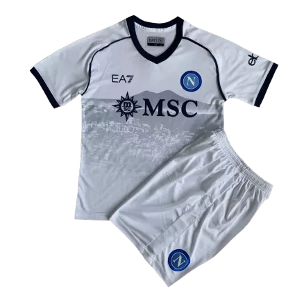 Kids Napoli Away Soccer Jersey Kit (Jersey+Shorts) 2023/24 - Pro Jersey Shop