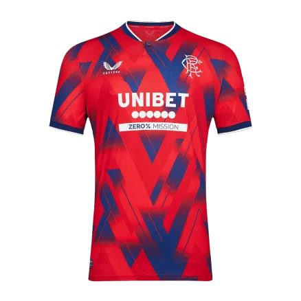 Men's Glasgow Rangers Fourth Away Soccer Jersey Shirt 2023/24 - Fan Version - Pro Jersey Shop